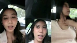 Colmek Dalam Mobil Taksi Online Kak Alara BLING2 Nih!