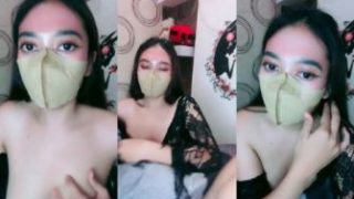 Regina Mahasiswi Live Buka-bukaan Remas Tetek Nungging